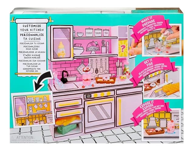 MGA's Miniverse Make It Mini Kitchen, Kitchen Playset, w/UV Light, Collectibles, DIY, Resin Play, Exclusive, Mystery Recipe, Mini Oven Mitts, NOT Edible, 8+ thumbnail 3