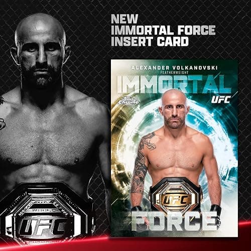 2026 Topps Chrome UFC - Factory Sealed - Value Box thumbnail 7
