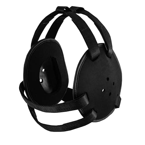 ROAR-INT Kid's Ear Guard BJJ Grappling Head Guard Adjustable Wrestling Headgear for Boys and Girls Earguard MMA Jiu Jitsu (Black) thumbnail 4