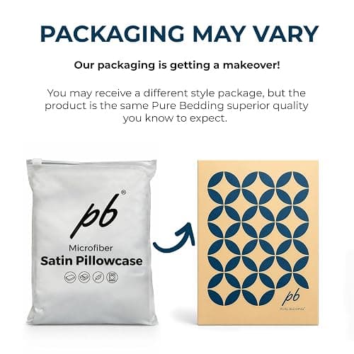 Pure Bedding Satin Pillowcase 2 Pack - Queen Size (20"x30", Black) - Silky Pillow Cases for Hair and Skin - Satin Pillow Covers with Envelope Closure - Extra Soft Premium Microfiber thumbnail 11