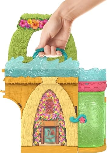 Mattel Disney Princess Toys, Moana Storytime Stackers Doll House with Moana Small Doll, 1 Animal Friend & 9 Accessories, Inspired by Disney Movie thumbnail 3