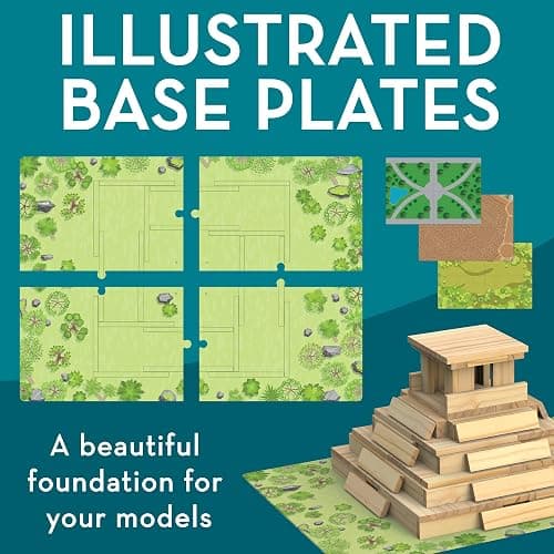 MindWare KEVA Models Monuments - 154 Wooden Building Planks & Step-by-Step Instructions to Build Iconic World Landmarks thumbnail 6