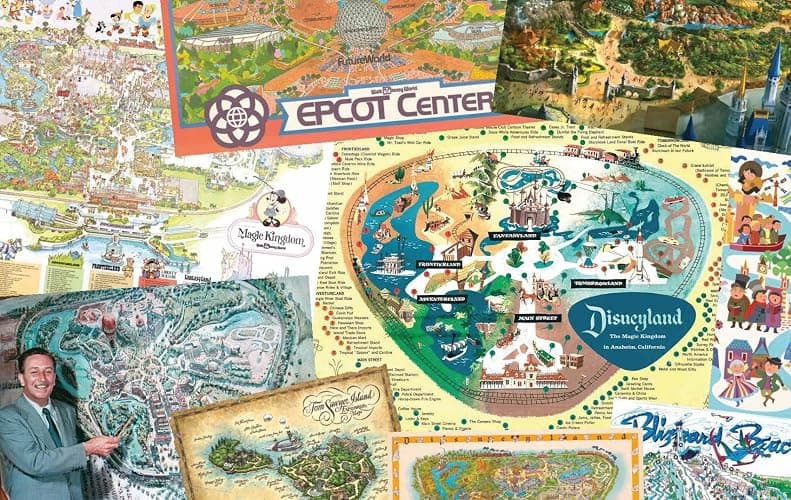 Maps of the Disney Parks: Charting 60 Years from California to Shanghai (Disney Editions Deluxe) thumbnail 2