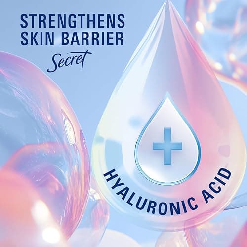 Secret Clinical Strength Invisible Solid Antiperspirant Deodorant for Women, 100HR Sweat & Odor Protection, 3X Stress Protection with Hyaluronic Acid, PH Balanced, Completely Clean Scent, 2.6 oz thumbnail 6