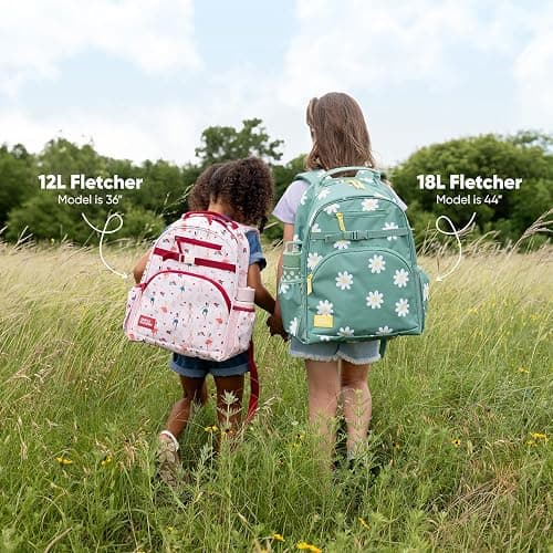 Simple Modern TMNT Kids Backpack for School, Girls, Boys | 12L | Fletcher Teenage Mutant Ninja Turtles School Backpack for Toddler, Preschool, Kindergarten | Fits Lunch Box, Cute | Medium thumbnail 2