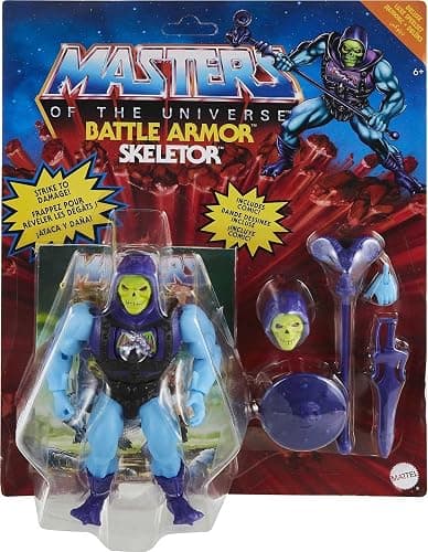 Masters of The Universe Origins Deluxe Skeletor Action Figure, 5.5-in Battle Character for Storytelling Play and Display, Gift for 6 to 10-Year-Olds and Adult Collectors thumbnail 6