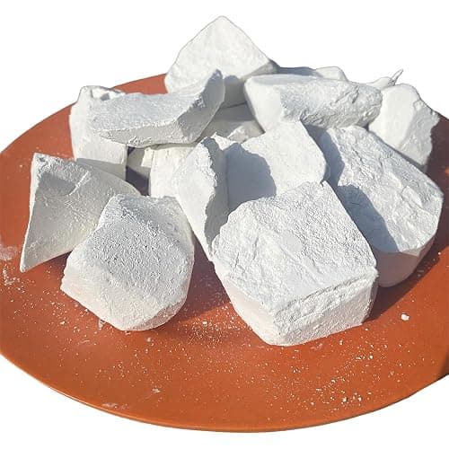 Classic Natural Edible Chalk Organic Crunchy White Chalk Chunks for Eating, Pica Cravings, and ASMR Pure Ukrainian 4oz (115g) thumbnail 4
