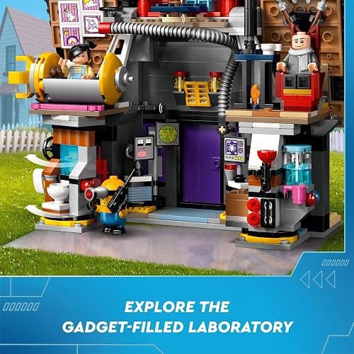 LEGO Despicable Me 4 Minions and Gru's Family Mansion, Minions Toy House and Tree Playset from Movie, Fun Despicable Me Toy, Creative Gift for Boys and Girls Aged 8 and Up, 75583 thumbnail 6