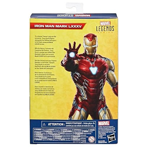 Marvel Legends Series Iron Man Mark LXXXV, Avengers: Endgame Collectible 6 Inch Action Figure thumbnail 11