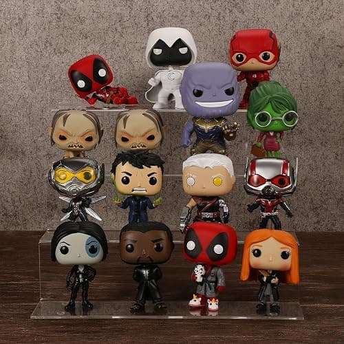 bigantss 12 Inch Acrylic Shelf for Perfume Organizer, 4 Tier Funko POP Shelves, Cologne Organizer Tiered Riser Display Stand, Acrylic Display for Decoration thumbnail 5