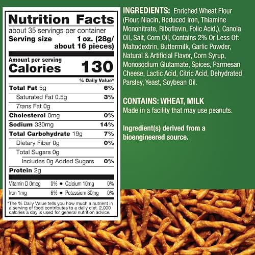 Dot's Homestyle Pretzels Dot's Pretzels Parmesan Garlic Seasoned Pretzel Twist, 16 OZ thumbnail 2