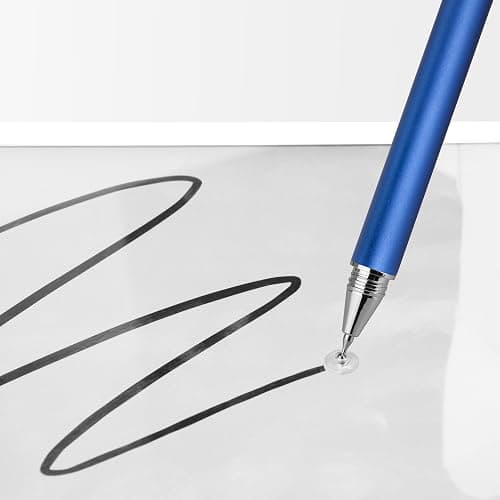 BoxWave Stylus Pen Compatible with Nintendo Switch - FineTouch Capacitive Stylus, Super Precise Stylus Pen - Metallic Silver thumbnail 3