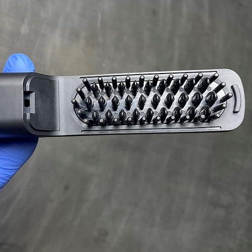 StyleCraft Heat Stroke Beard & Styling Hot Brush, Cool Touch Tips Anti-Scold, Hair Straightener, Black thumbnail 3