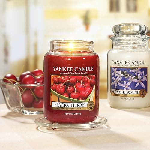 Yankee Candle Scented Candle | Black Cherry Large Jar | Long Burning Candles: up to 150 Hours | Perfect Gifts for Women thumbnail 8