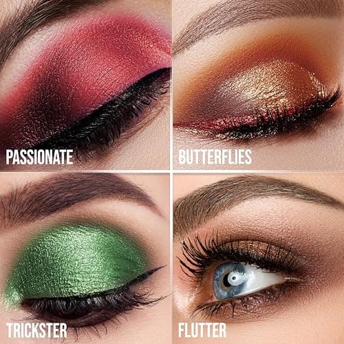 Profusion Cosmetics Marigold 35 Shade Eyeshadow Palette – Multicolor Blendable Natural Shades in Matte, Shimmer, and Glitter Finishes, Long-Wear Formula, Vegan & Cruelty-Free Makeup thumbnail 3