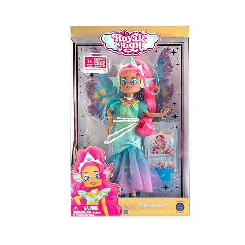 Royale High 9” Fashion Doll - Water Fairy, Wave 1, Series 1 Doll - Fairy Journal, Comb, and Virtual Item Code Included - Ages 5+ thumbnail 4