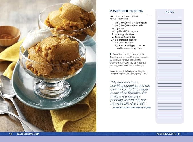 Taste of Home Pumpkin Mini Binder: 101 Fall Recipes for Desserts, Soups, and More (TOH Mini Binder) thumbnail 10
