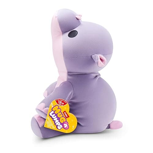 Hug-A-Lumps Hippo Harley by ZURU, Medium, 3.3 lbs, Cuddly Squishy Weighted Plush, Sleeping Pillow Plush, Stuffed Animal (Hippo) thumbnail 5