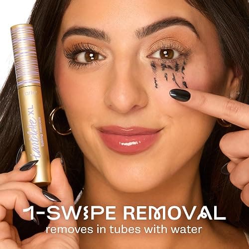 tarte tartelette XL tubing mascara – Lash Extensions in a Tube with Peptide, Extra-Bold Buildable Lifted Length & Volume, Smudge-Proof Longwear, Easy-to-Remove, Vegan & Cruelty-Free thumbnail 5