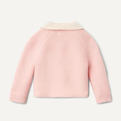 Amazon Essentials x Sofia Grainge Unisex Toddlers and Babies' Peter Pan Collar Sweater Jacket thumbnail 5