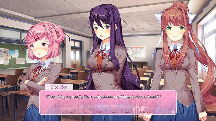 Doki Doki Literature Club Plus (PS4) thumbnail 8