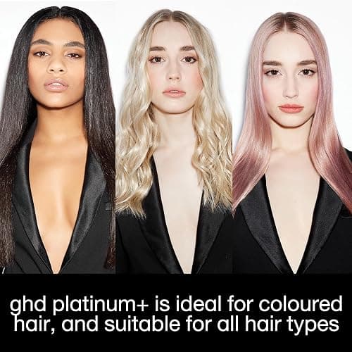 ghd Platinum+ Styler 1" Flat Iron Hair Straightener, Ceramic Straightening Iron Professional Hair Styling Tool for Stronger Hair, More Shine, & More Color Protection thumbnail 8