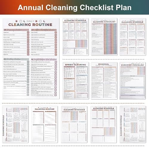 Adhd Cleaning Planner for Adults and Teens Adhd Cleaning and Organizing Planner Cleaning Schedule and Checklist Notebook List Daily Weekly Monthly for Home Chore Chart Adhd Daily Planner thumbnail 3