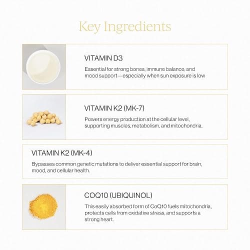CYMBIOTIKA Liposomal Vitamin B12 + B6 & Vitamin D3 + K2 + CoQ10, Cellular Energy, Joint + Bone, Brain + Heart Health, Nerve Function, Immune Support, High Absorption, 2 x 12 5 mL Liquid Supplements thumbnail 7