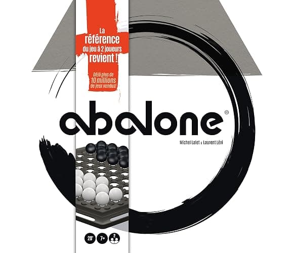 Asmodee - Abalone - Edition Officielle - Jeu de Société Famille pour Adultes & Enfants dès 7 Ans - Jeu de Stratégie & Réflexion - Plateau de 28 Billes - As d'or - 2 Joueurs - 20 Min - Zygomatic thumbnail 7
