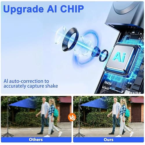 Auto Face Tracking Tripod for iPhone with Light 63” Selfie Stick Tripod Stand Follows Your Movement 360° Phone Camera Tripod with Wireless Remote for Content Creator Vlog Live Stream Video Recording thumbnail 2