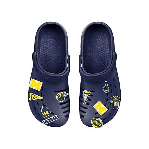 FOCO NCAA unisex-adult NCAA Team Logo Officially Licensed 10-Pack Charms for Clogs Shoes Bracelet thumbnail 4