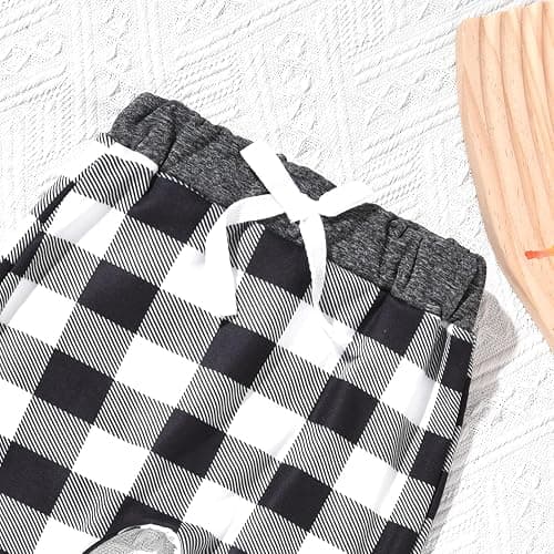 Aalizzwell Newborn Infant Baby Boys Fall Winter Outfit thumbnail 4