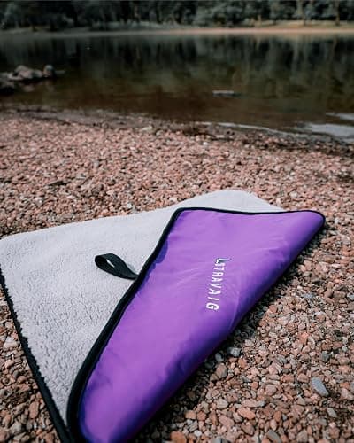 Waterproof Changing Mat for Outdoor Changing. Compact, Soft and Water Resistant Change Mat with Carry Strap for Water Sports and Outdoor Activities. 60CM x 60CM - Image 1