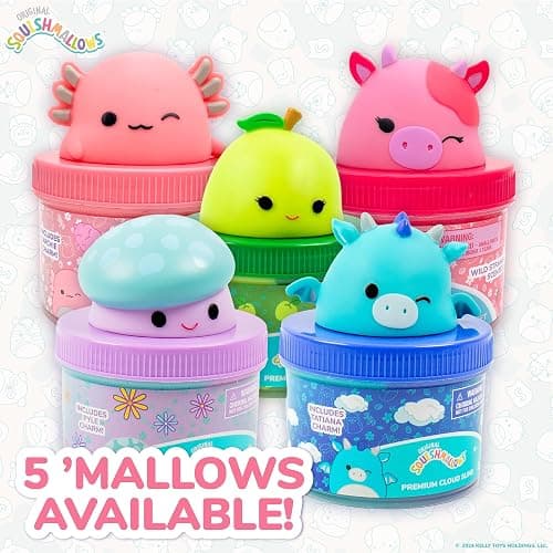 Original Squishmallows Premium Cloud Slime, 3-Pack, 9 Add Ins, 8 oz. thumbnail 7