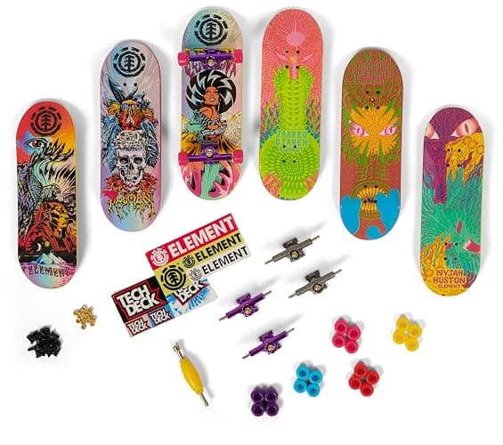 TECH DECK, Sk8shop Fingerboard Bonus Pack, Collectible and Customizable Mini Skateboards (Styles May Vary) thumbnail 3