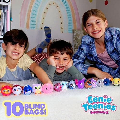 Squeezamals Eenie Teenies 10pks with an Eenie Teenie Character in Each! Collect All 24 Characters from Series 2 Mini-Blind Packed Fun! Made, Safe Materials thumbnail 2