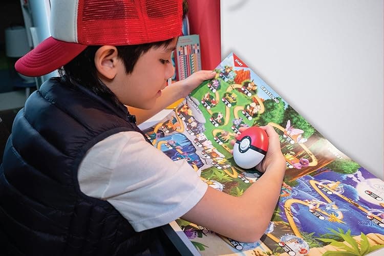 Ultra Pro Pokémon Trainer Mission Toy - Interactive Poké Ball Guessing Game, Fun for Family & Friends, Explore with Pokeball Toy, Learn & Catch Pokémon, Perfect for Board Game Enthusiasts thumbnail 2