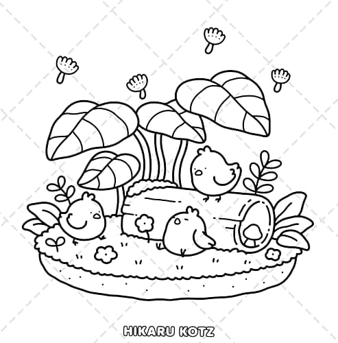 Garden Corners: Bold and Easy Coloring Book for Adults and Teens thumbnail 9