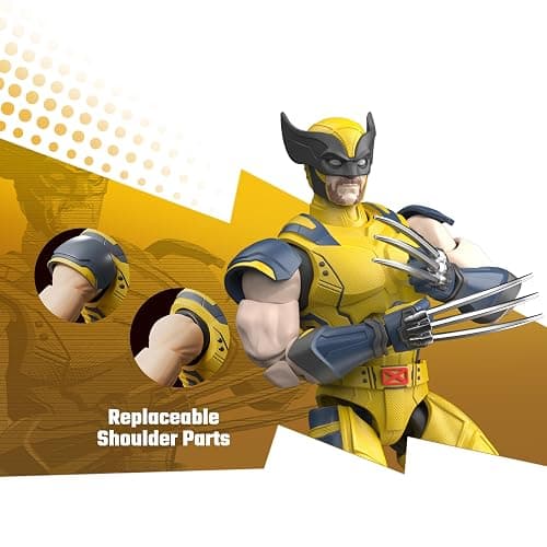 BLOKEES - Marvel Studio's Deadpool & Wolverine - Champion Class - CC05 - Wolverine Model Kit - Assembly Required - No Tools - No Cutting - No Glue - No Paint - Age 14+ thumbnail 8