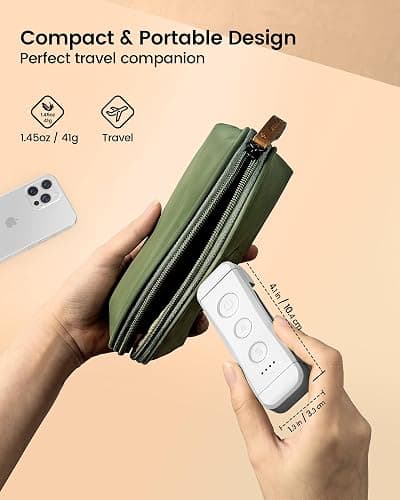 Glocusent USB Rechargeable Book Light - Eye Caring LED Reading Light with 3 Light Colors & 5 Brightness Levels, Compact & Long-Lasting, Ideal Book Light for Night Reading, Book Lovers & Kids thumbnail 6