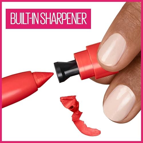 Maybelline Super Stay Ink Crayon Lipstick Makeup, Precision Tip Matte Lip Crayon with Built-in Sharpener, Longwear Up To 8Hrs, Reach High, Rosey Mauve, 1 Count thumbnail 5