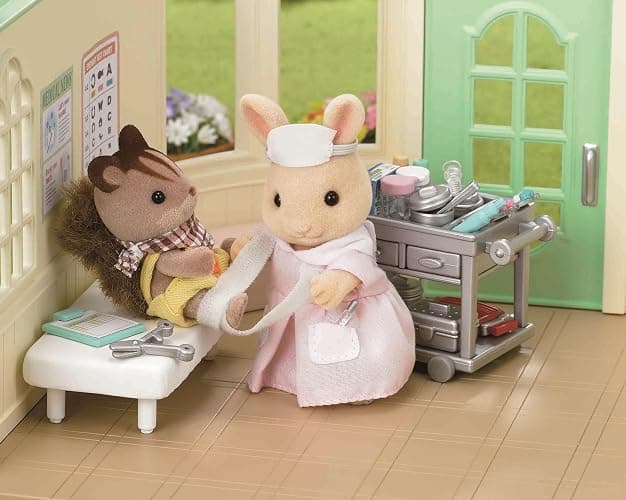 EPOCH Sylvanian Families Shops longing Nurse Set H-13 thumbnail 7