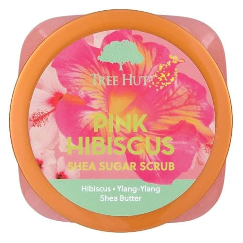 Tree Hut Body Scrub for Women, Pink Hibiscus, 18 Oz | Exfoliating & Hydrating Sugar Scrub with Shea Butter & Essential Oils, Smooth Skin, Body Exfoliator For All Skin Types thumbnail 2