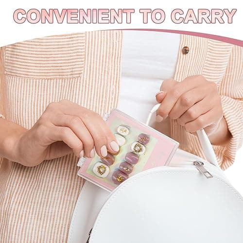 30Boxes Large (8 x 8cm) Press On Nail Packaging Storage Box and 90pcs Adhesive Tabs - Acrylic Organizer Case for Artificial Nail for Nail Business Supplies (clear, L) - clear - 30 Count (Pack of 1) thumbnail 7