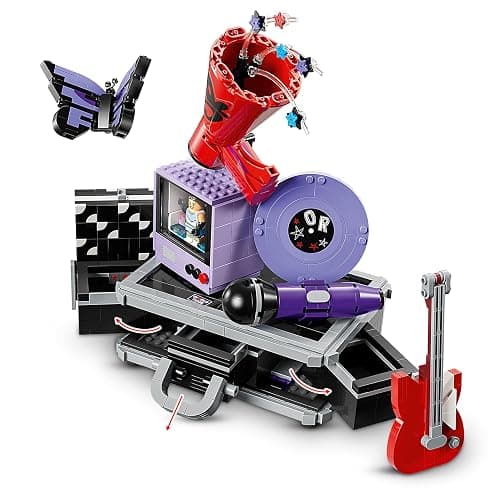 LEGO Editions Olivia Rodrigo's Secret Storage - Toy w/Suitcase, Microphone, Record, Megaphone, TV & Minifigure - Kids' Room Decor - Music Gift for 10+ Year Old Girls & Fans - 43030 thumbnail 3