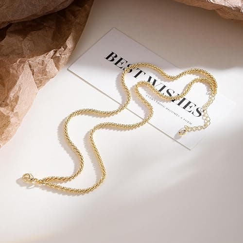 Lyncory Gold/Silver Ankle Bracelets for Women,14k Gold Plated Link Chain Anklets,Trendy Layered Waterproof Anklet Adjustable Jewelry Summer Beach Anklet Set for Women Non Tarnish Jewelry Gifts thumbnail 6