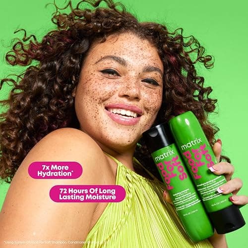MATRIX Food For Soft Shampoo For Dry and Brittle Hair - Moisturizes and Hydrates, Softens and Smooths, With Avocado Oil & Hyaluronic Acid, Vegan thumbnail 3