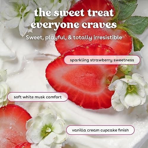 eos Shea Better Body Lotion Strawberry Dream, 24-Hour Moisture Skin Care, Lightweight & Non-Greasy, Natural Shea, Vegan, Strawberry Body Lotion, 16 fl oz thumbnail 3