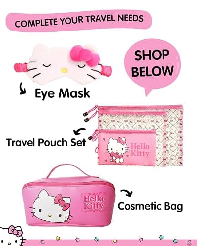 Hello Kitty Passport Cover for Travel Official License, Sanrio Gifts | Cute Passport Holder, Hello Kitty Travel Accessories, Passport Case thumbnail 4
