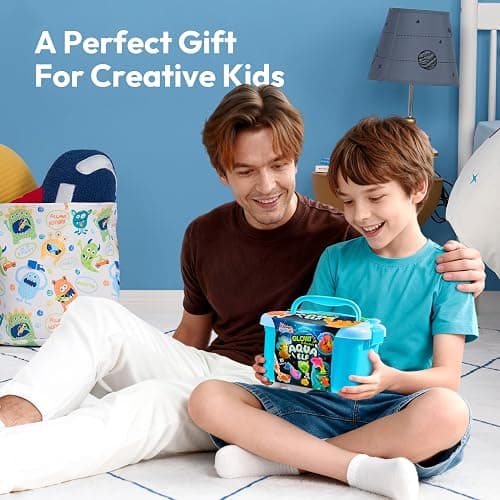 Klever Kits Glow-in-The-Dark Water Gel Kit, Magic Fairy Water Pets Toy Kit with 10 Gels(7 Glow-in-The-Dark Gels), 12 Molds, Preserving Bottle, DIY STEM Craft Kits, Arts and Crafts for Kids thumbnail 8